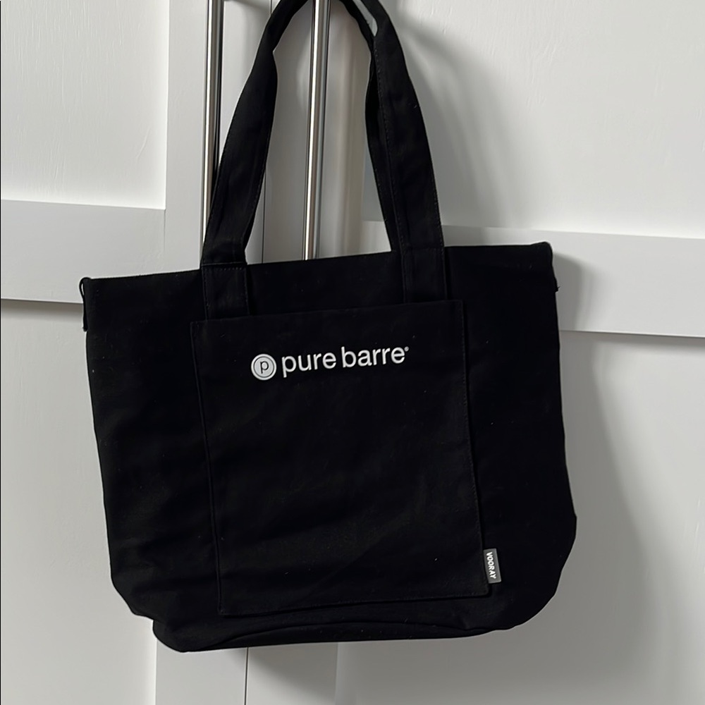Pure Barre Classic Black Carryall